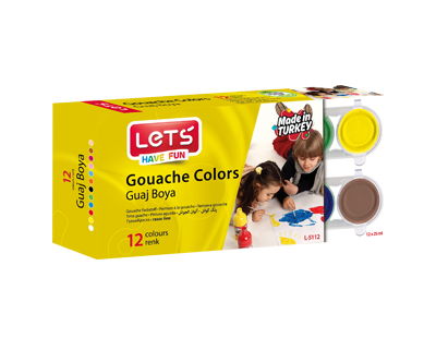 Gouache Paints (12 Color)